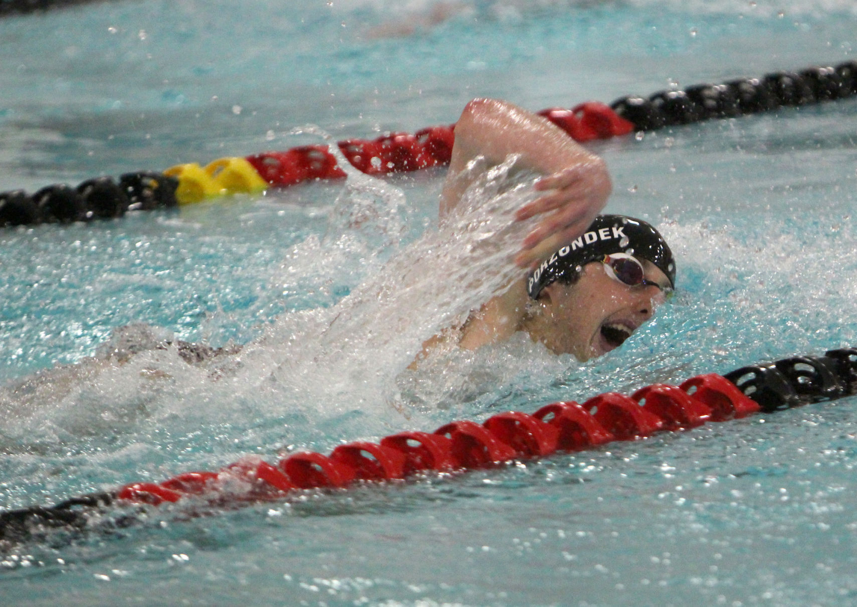 Onalaska/Holmen/Aquinas at Chi-Hi boys swimming 1-14-21